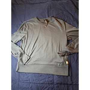 Vuori Men's Ponto Performance Crew Gray Green Size Small